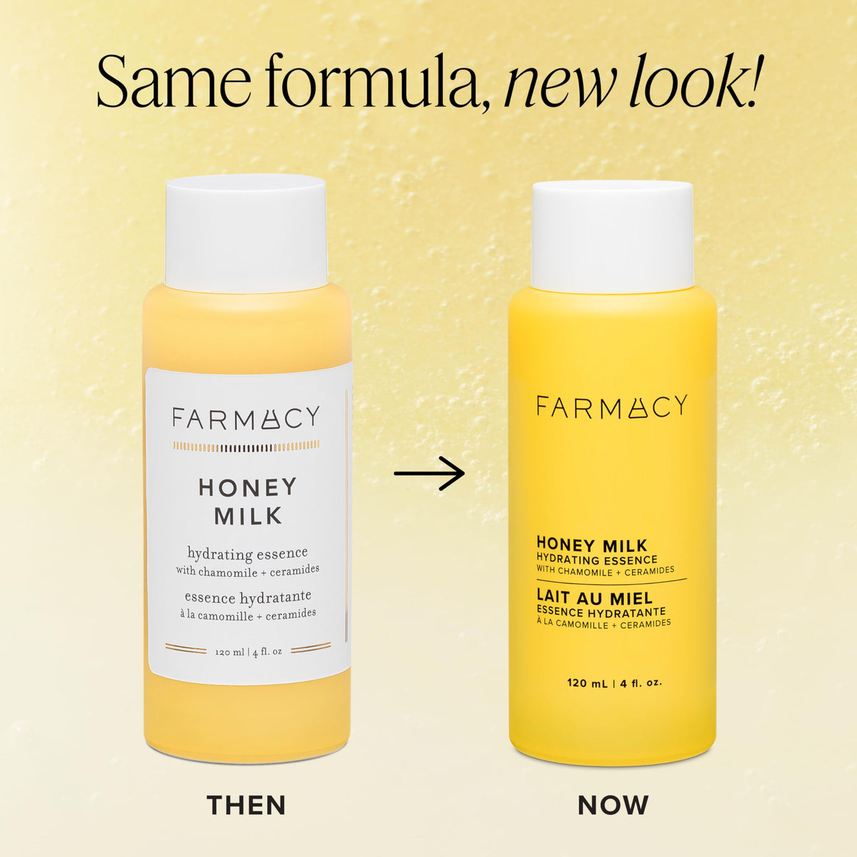Farmacy pump and label detail highlighting product clarity and use
