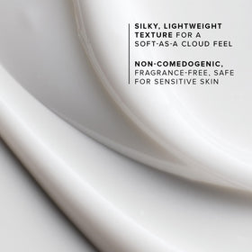 Farmacy creamy texture close-up showing lightweight, breathable moisture