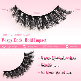 FARRED close-up of faux mink fibers highlighting soft fluffy texture