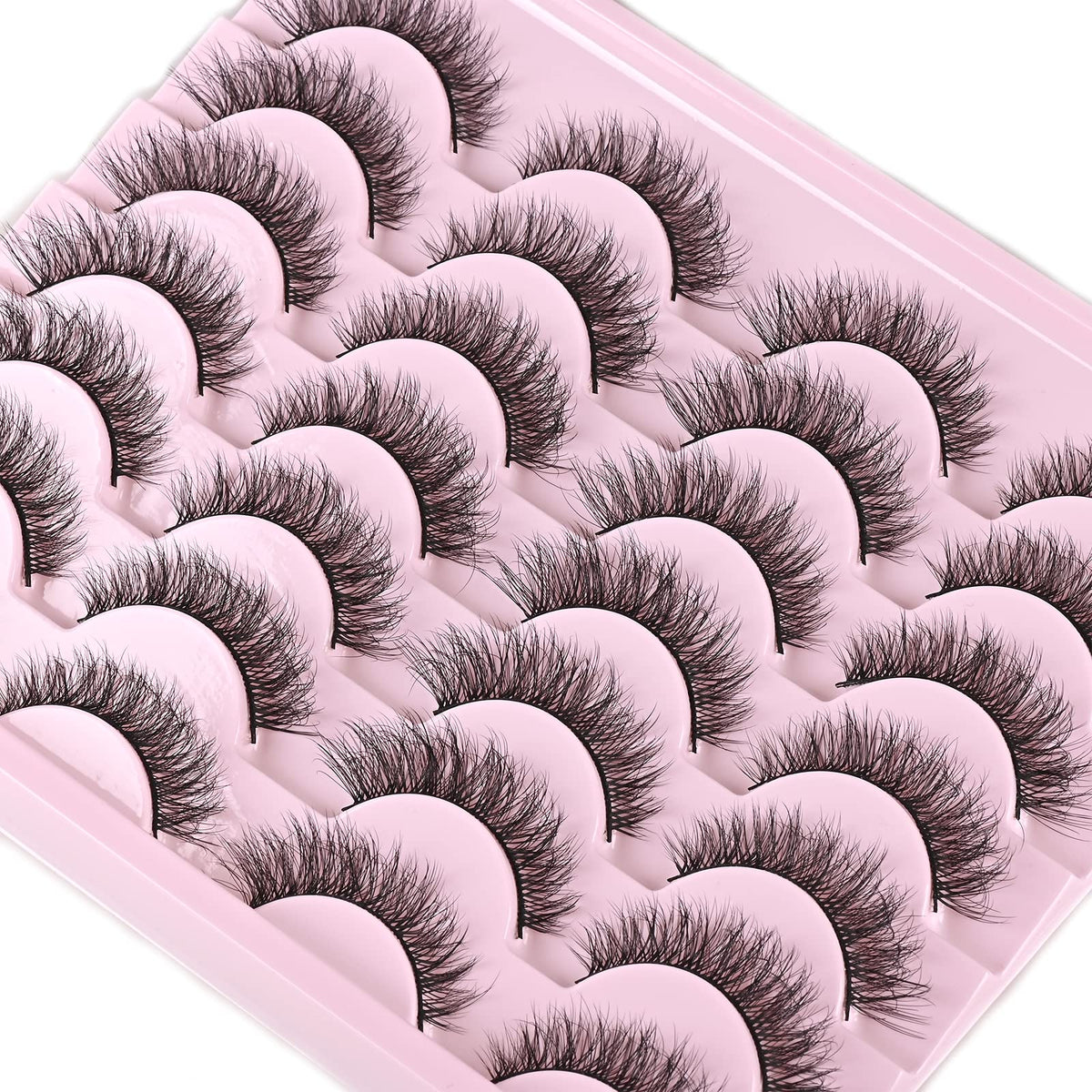 FARRED lashes with applicator and adhesive for easy application