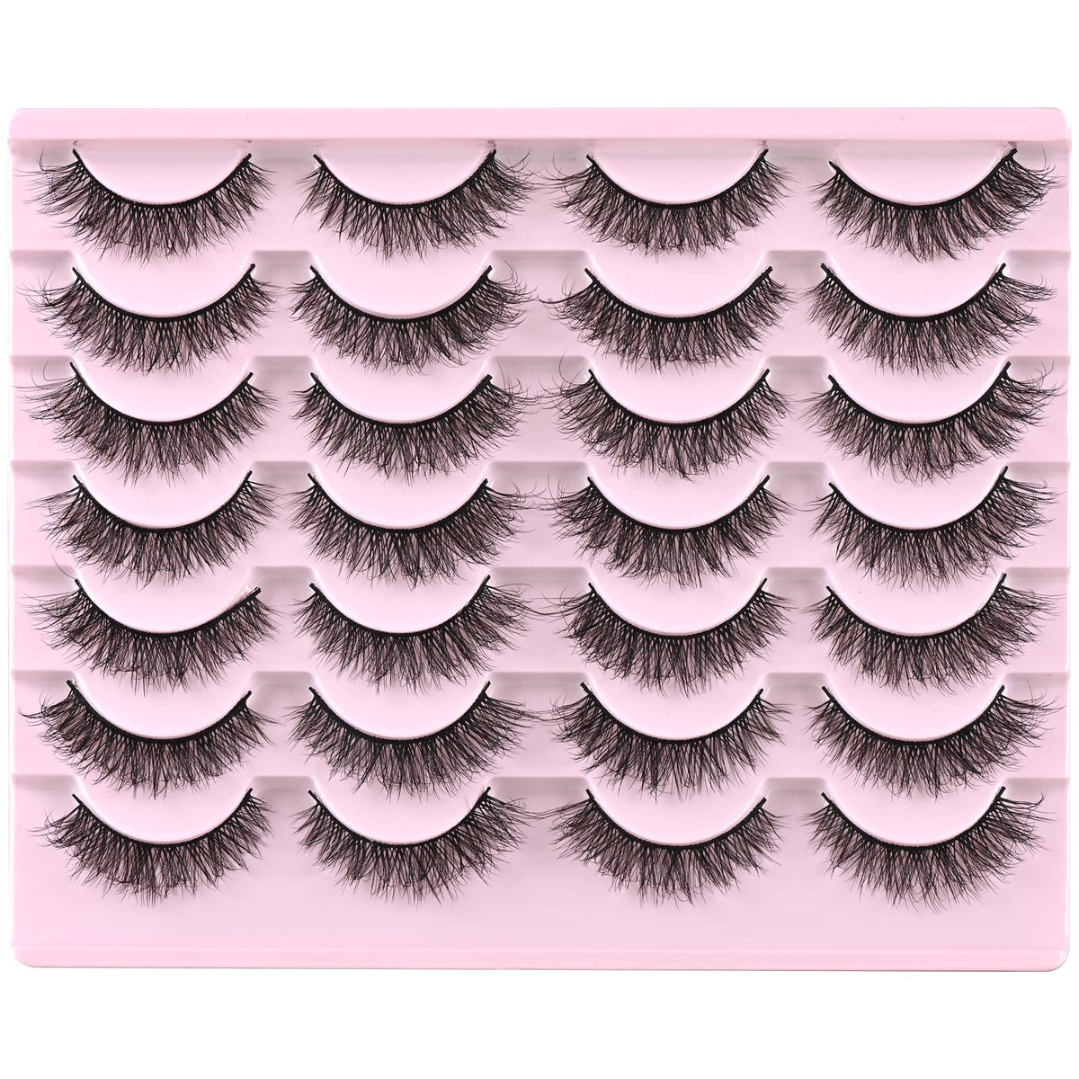 FARRED lifestyle image of daytime makeup with natural lashes