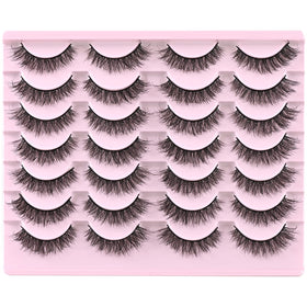 FARRED lifestyle image of daytime makeup with natural lashes