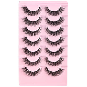 FARRED cleaned lashes in case, reusable design saves money over time