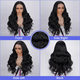 FASCARA body wave texture close-up showcasing soft, tangle-free waves