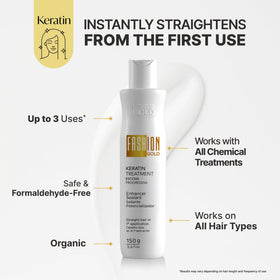 Fashion Gold ingredients montage Inca oil coconut oil quinoa protein for repair