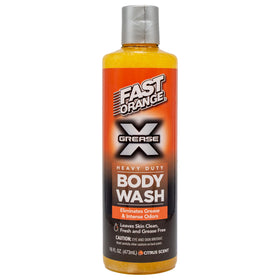 Fast Orange front packaging showing 16 oz bottle and citrus label, conveys heavy‑duty clean