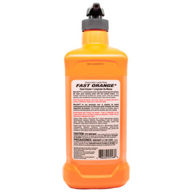 Fast Orange pumice texture close-up revealing gritty scrub particles