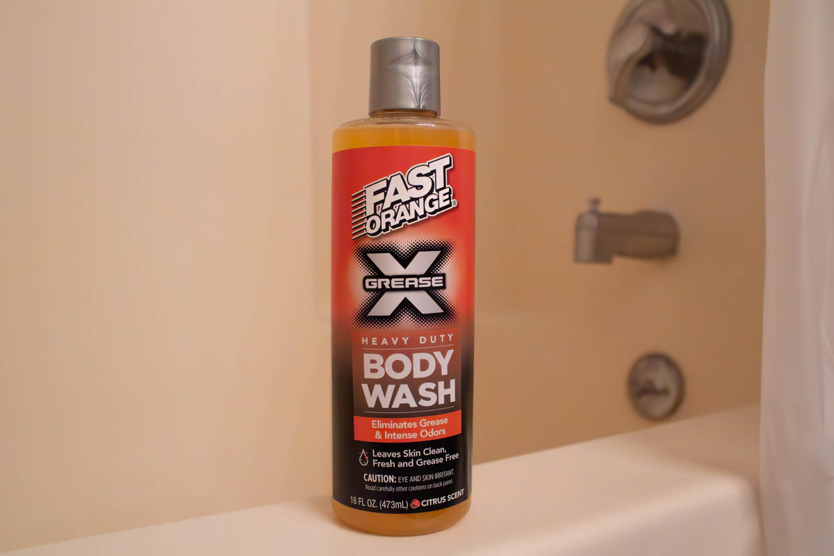 Fast Orange closeup of wax bead texture, highlights exfoliating grit and gentle removal