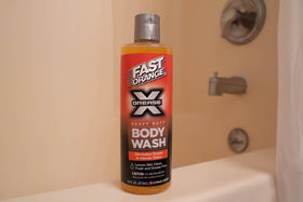 Fast Orange closeup of wax bead texture, highlights exfoliating grit and gentle removal