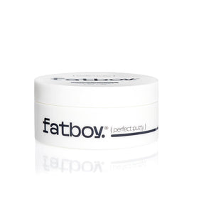 Fatboy Hair jar front packaging showing branding and matte putty