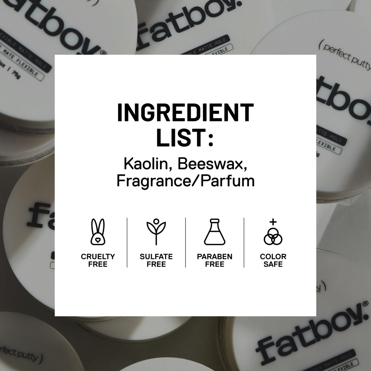 Fatboy Hair on bathroom shelf in lifestyle scene for everyday use benefit