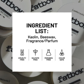 Fatboy Hair on bathroom shelf in lifestyle scene for everyday use benefit