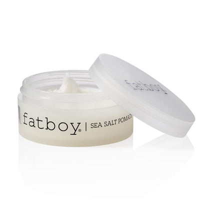 Fatboy front jar view showing packaging and branding, highlights recyclable packaging