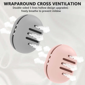 Fauxomor open case with sponge inside demonstrating quick pop-in access
