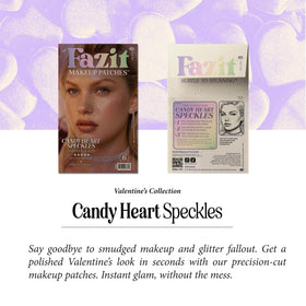 Fazit lifestyle festival look showing waterproof sparkle staying put