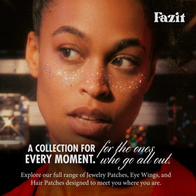 Fazit six individual packaged patches, reusable styling options