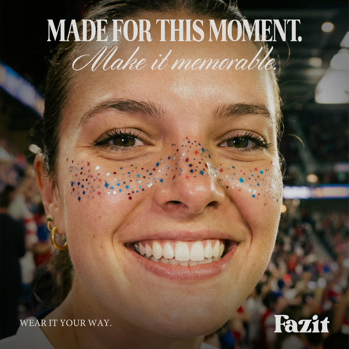 Fazit removal with micellar cleanser showing gentle easy adhesive release