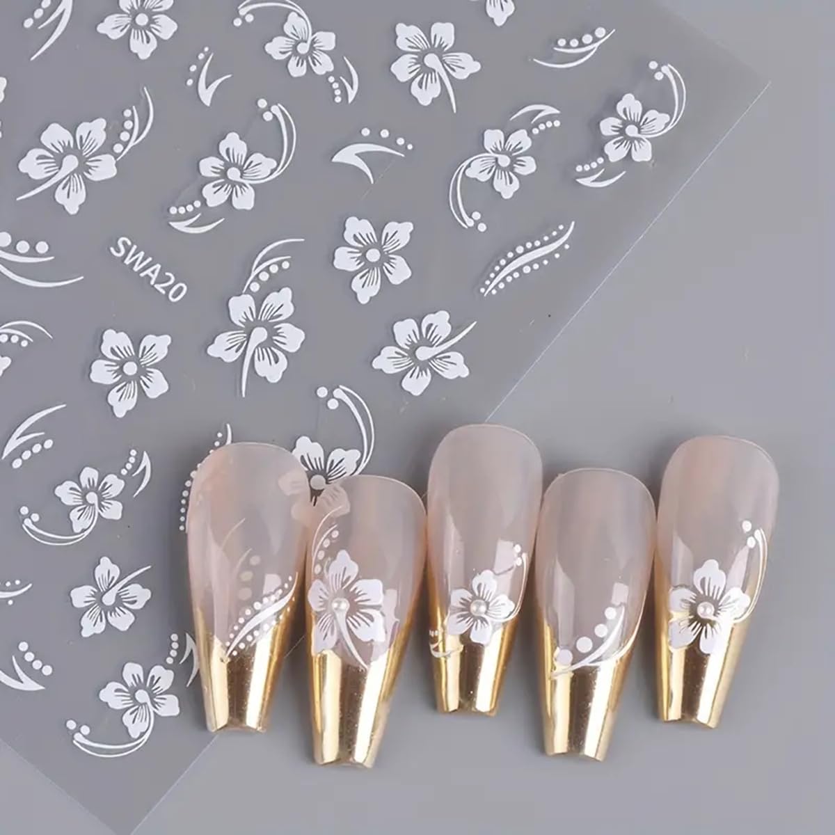 fbabfbuo on toenail pedicure illustrating summer-ready decoration