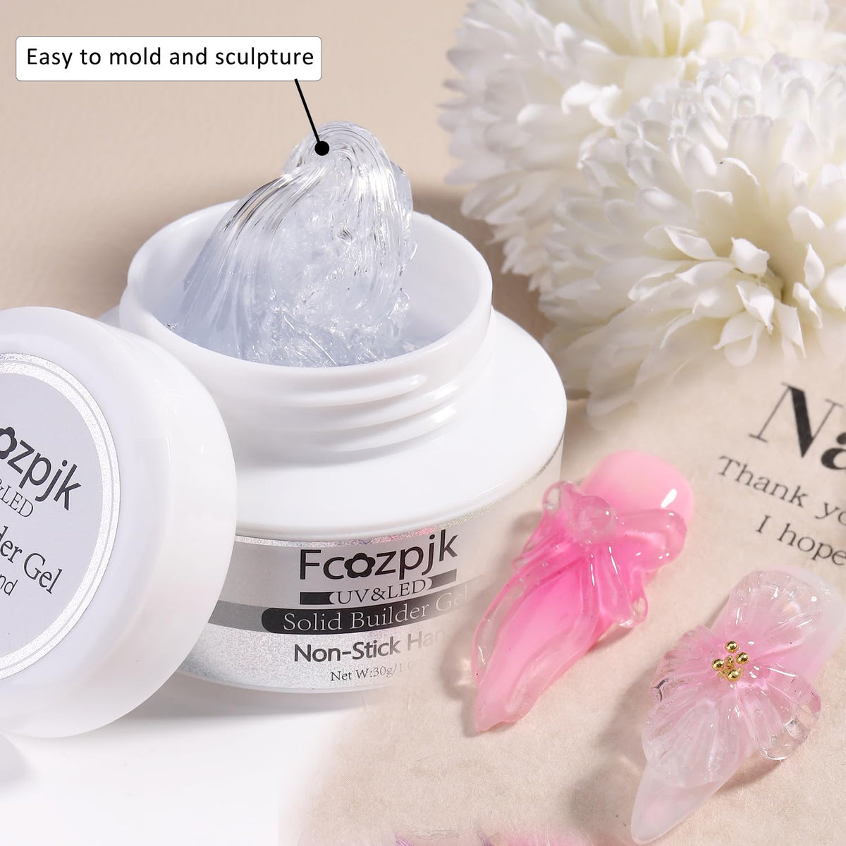 Fcozpjk double-head silicone pen detail for precise sculpting and placement