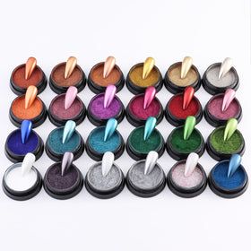 Fcozpjk lifestyle manicure setup with powders and tools for at-home or salon use