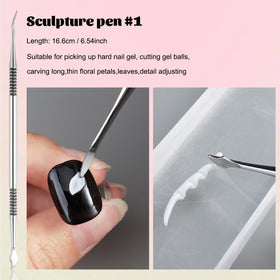 Fcozpjk silicone finger sleeves pictured on a practice finger, providing stable non-slip surface for carving