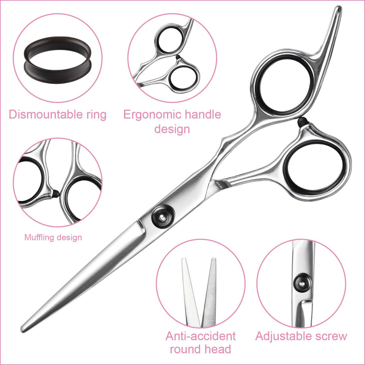 Fcysy razor comb in use showing textured edge for softened ends benefit