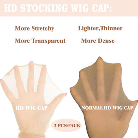 FDBJulyy cap worn on model demonstrating invisible natural fit