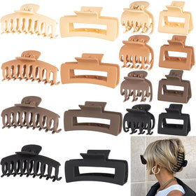 FDBJulyy front packaging showing 16 clips and neutral colors for versatile styling