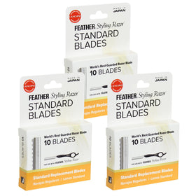 Feather front packaging showing 30-count refill and quick identification benefit