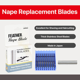 Feather blades next to ruler for size comparison and accurate fit reassurance