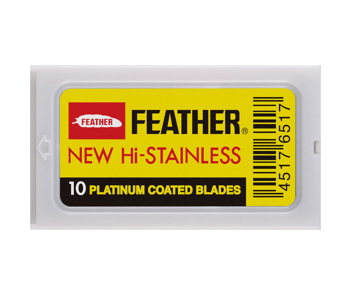 Feather blades with shaving bowl and brush lifestyle setup suggesting comfortable routine
