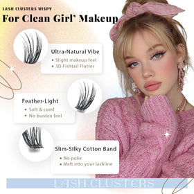 FebFeb side profile on model eye showing natural lift and volume