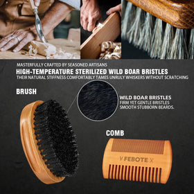 FEBOTE straightener in hand to show ergonomic handle and comfortable control