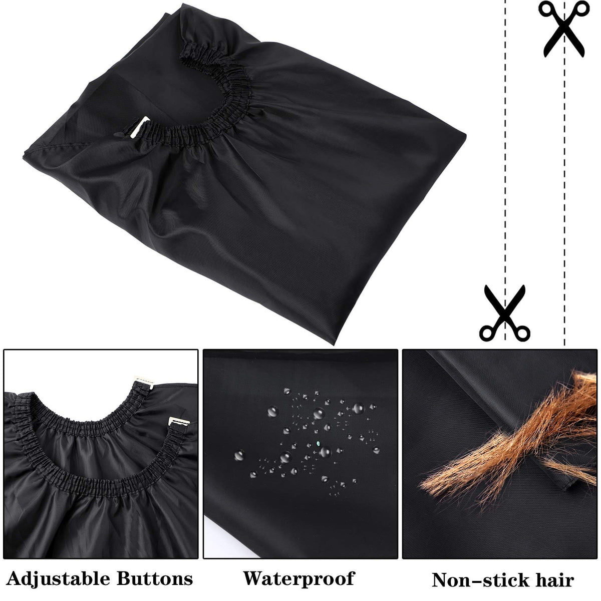 FEBSNOW adjustable neckline closure detail offering a snug fit for clients