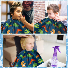FEBSNOW universe print cape displaying bright pattern to calm children