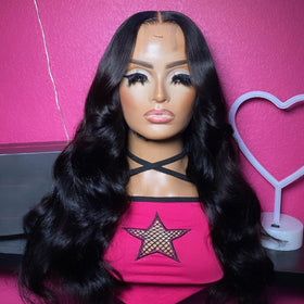 FEHOKA body wave texture detail showcasing softness and shine