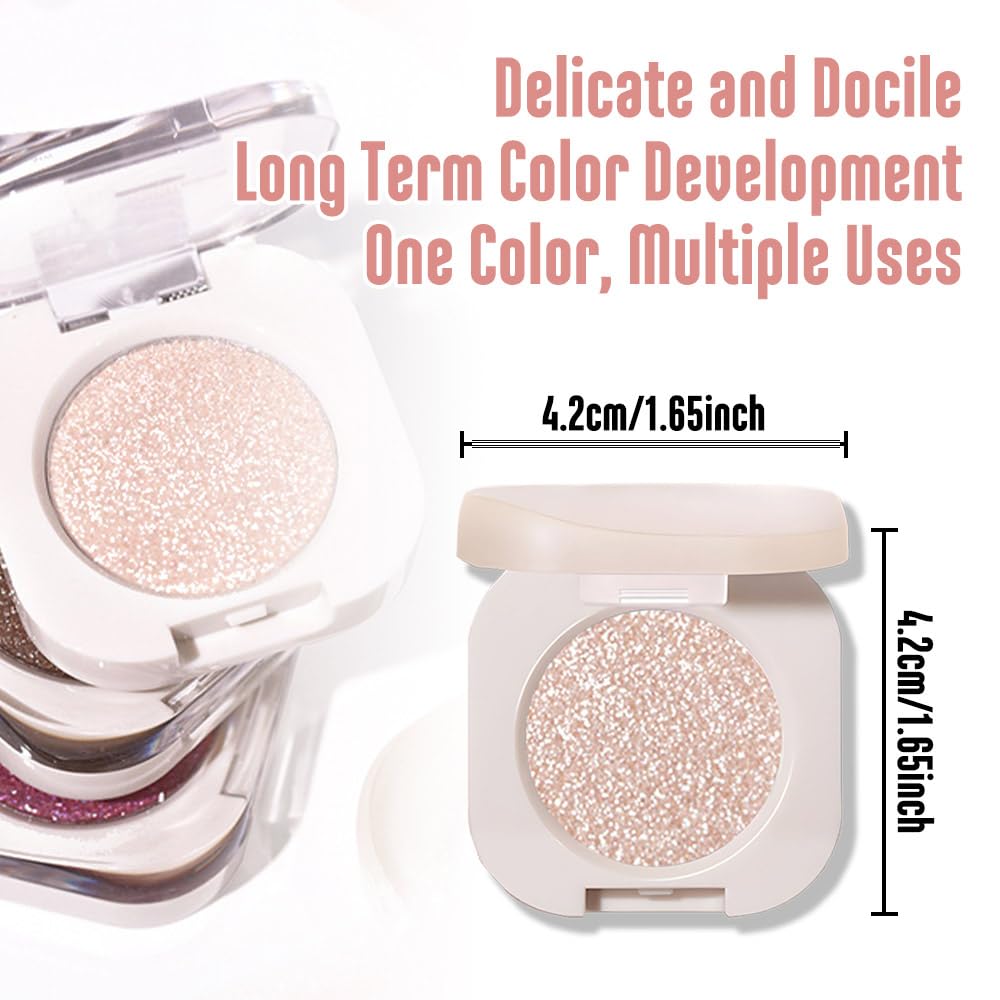 FeiCuiYun brush applying shade to lid showing easy pick-up and even coverage