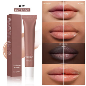FeiCuiYun applied on lips demonstrating sheer-tinted natural shine