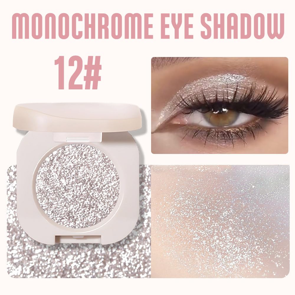 FeiCuiYun close-up texture of shimmer and cream powders showing smooth blendable payoff