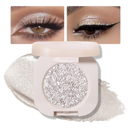 FeiCuiYun front packaging showing all twelve shades and compact case benefit portability