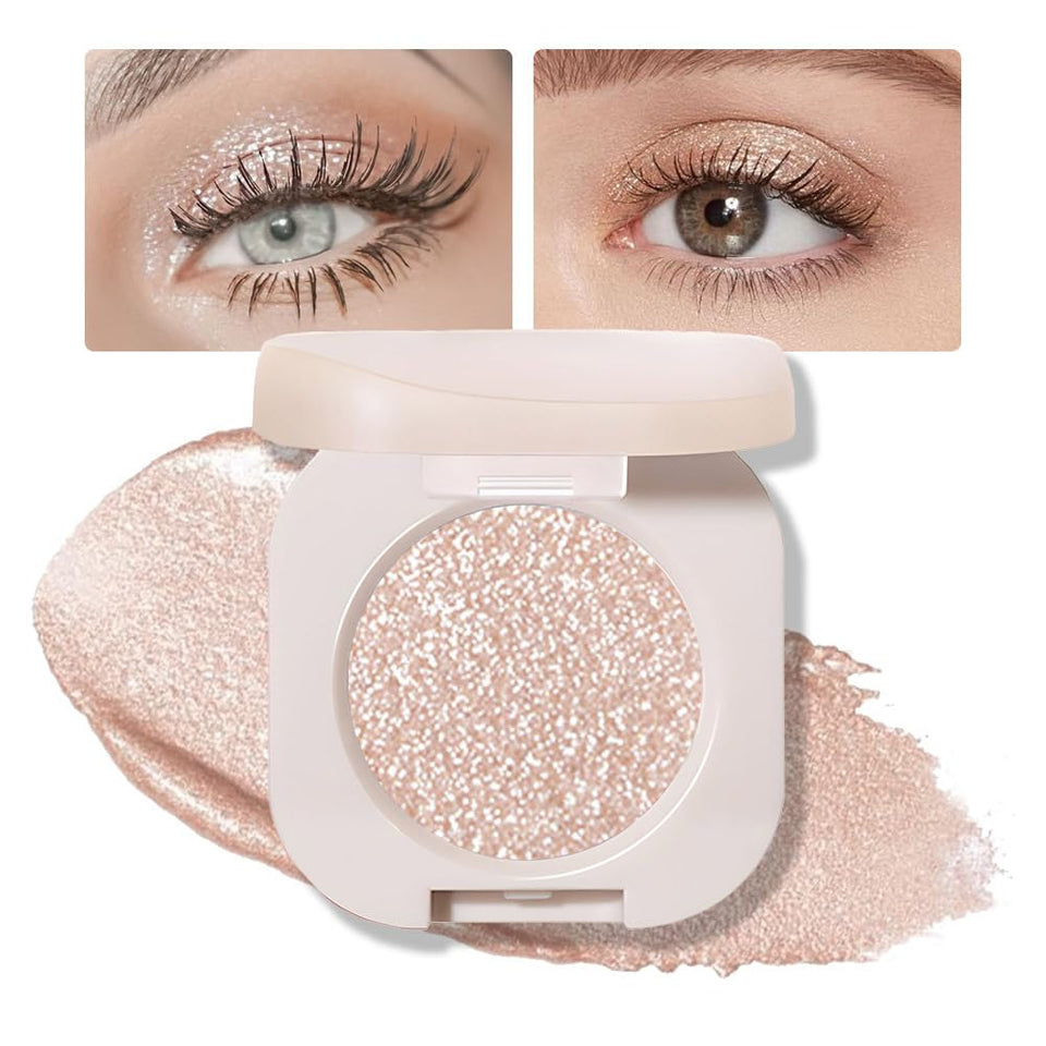 FeiCuiYun front palette open showing 11 shimmer and neutral pans for versatile looks