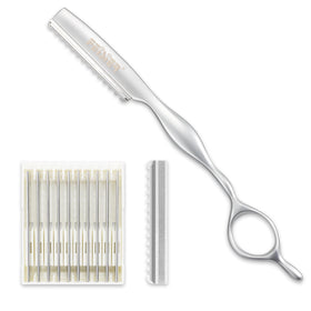 FEISIER front view razor with blades showing professional precision