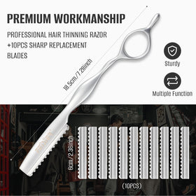 FEISIER safety guard detail preventing skin nicks during cuts