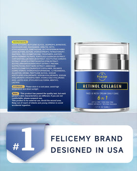 Felicemy on a bathroom shelf in a modern routine setting promoting streamlined grooming benefit