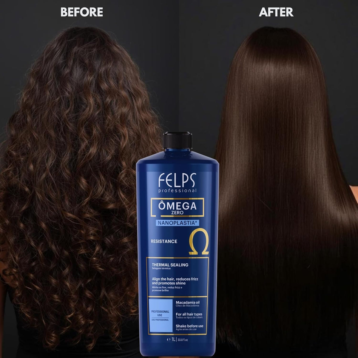 Felps Professional cream-gel texture close-up demonstrating smooth application and coverage benefit