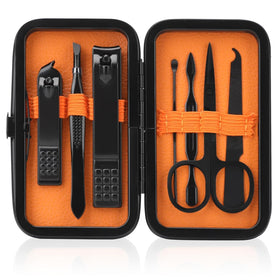 fenlebeneil front packaging showing sleek black orange case and brand appeal