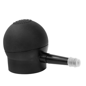 FENMOR front view of nozzle attached to fiber bottle showing tidy application benefit