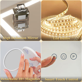 FENNIO placed on dressing table with makeup to show lifestyle convenience and organization