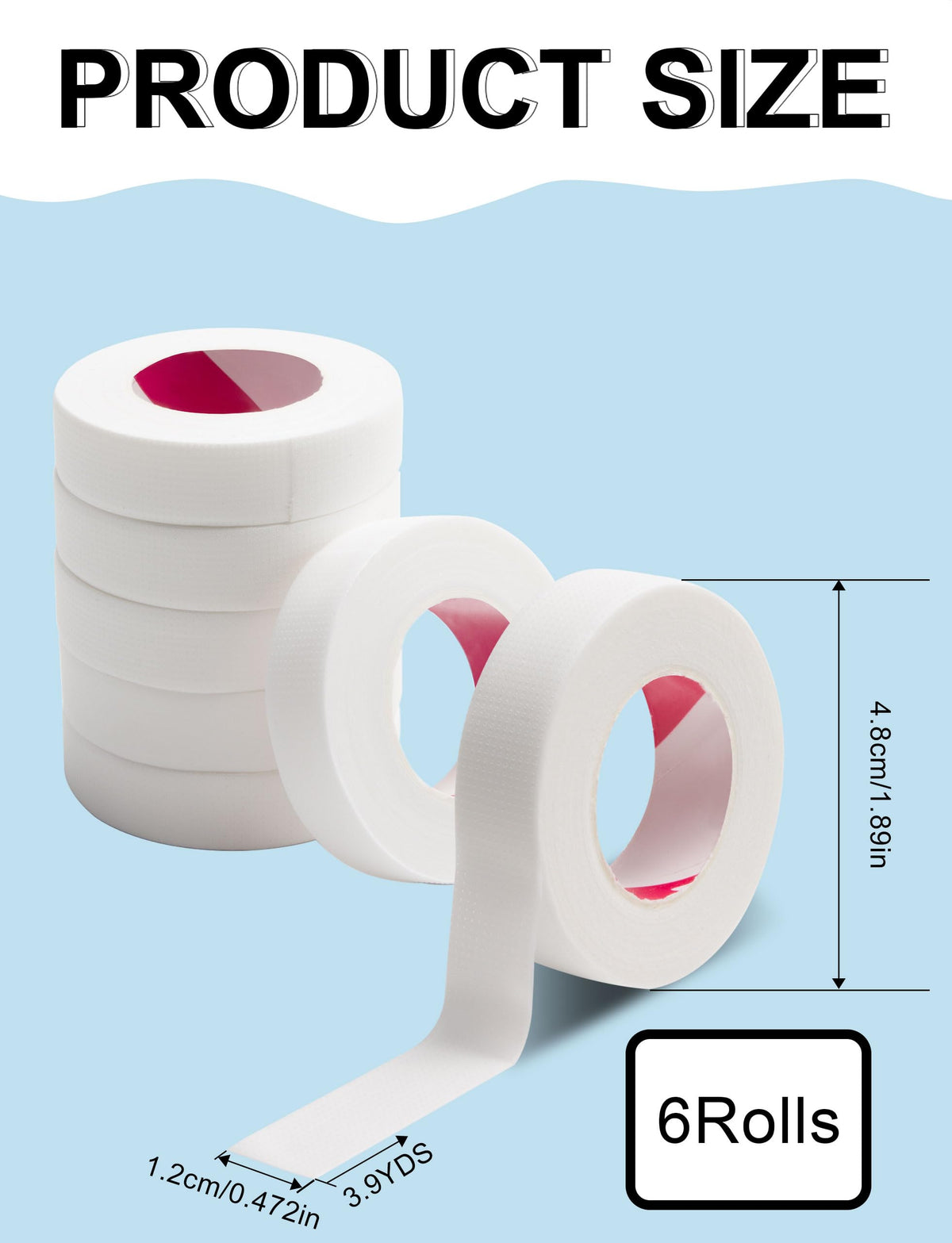 fenshine porous tape surface close-up showing breathability for reduced skin occlusion