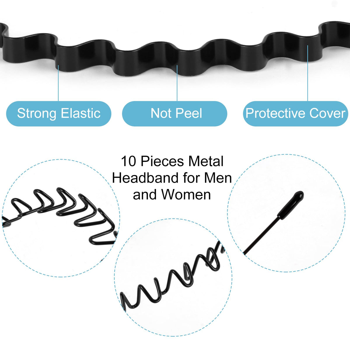 fenshine side profile of curved band on a mannequin, demonstrating comfortable fit
